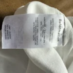 Thumbnail for Reformation white 100% linen shorts