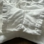 Thumbnail for Reformation white 100% linen shorts