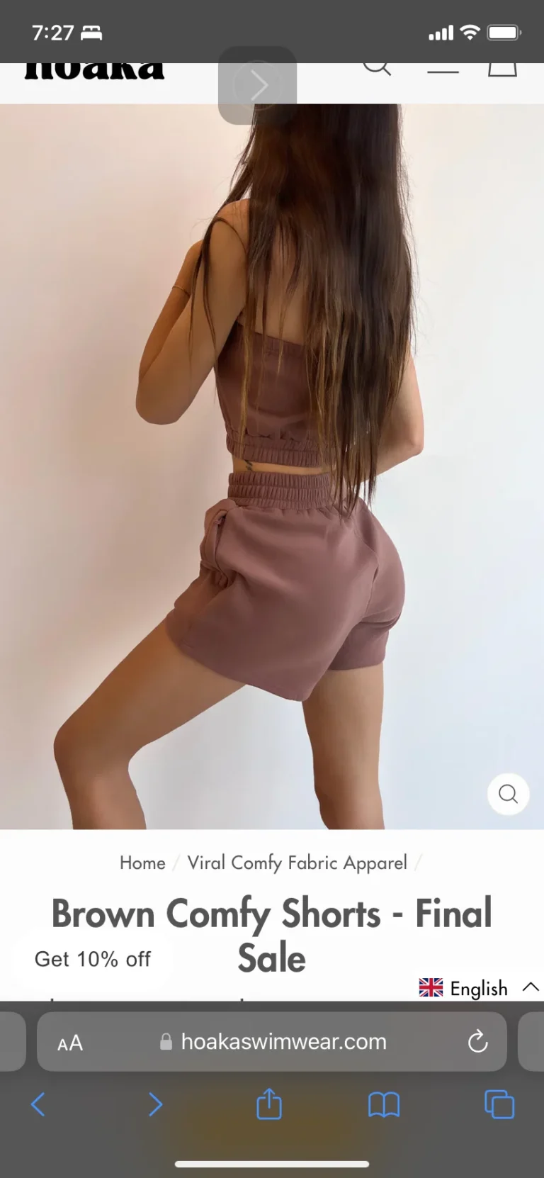 Image for Hoaka Viral Comfy shorts