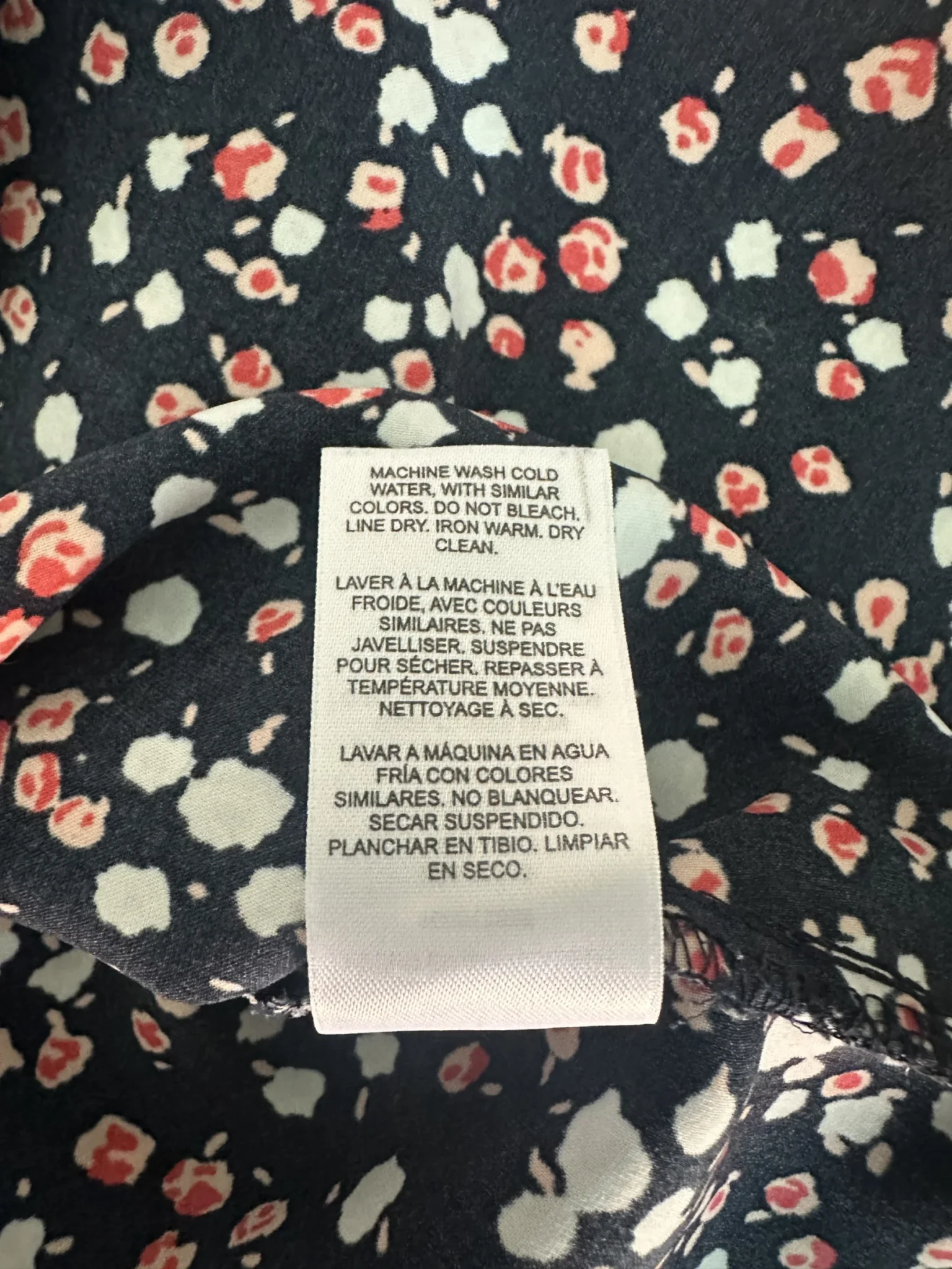 Image for Dynamite Floral Blouse XS