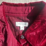 Thumbnail for Anthrooologie Pilcro Velvet Shirt XXS