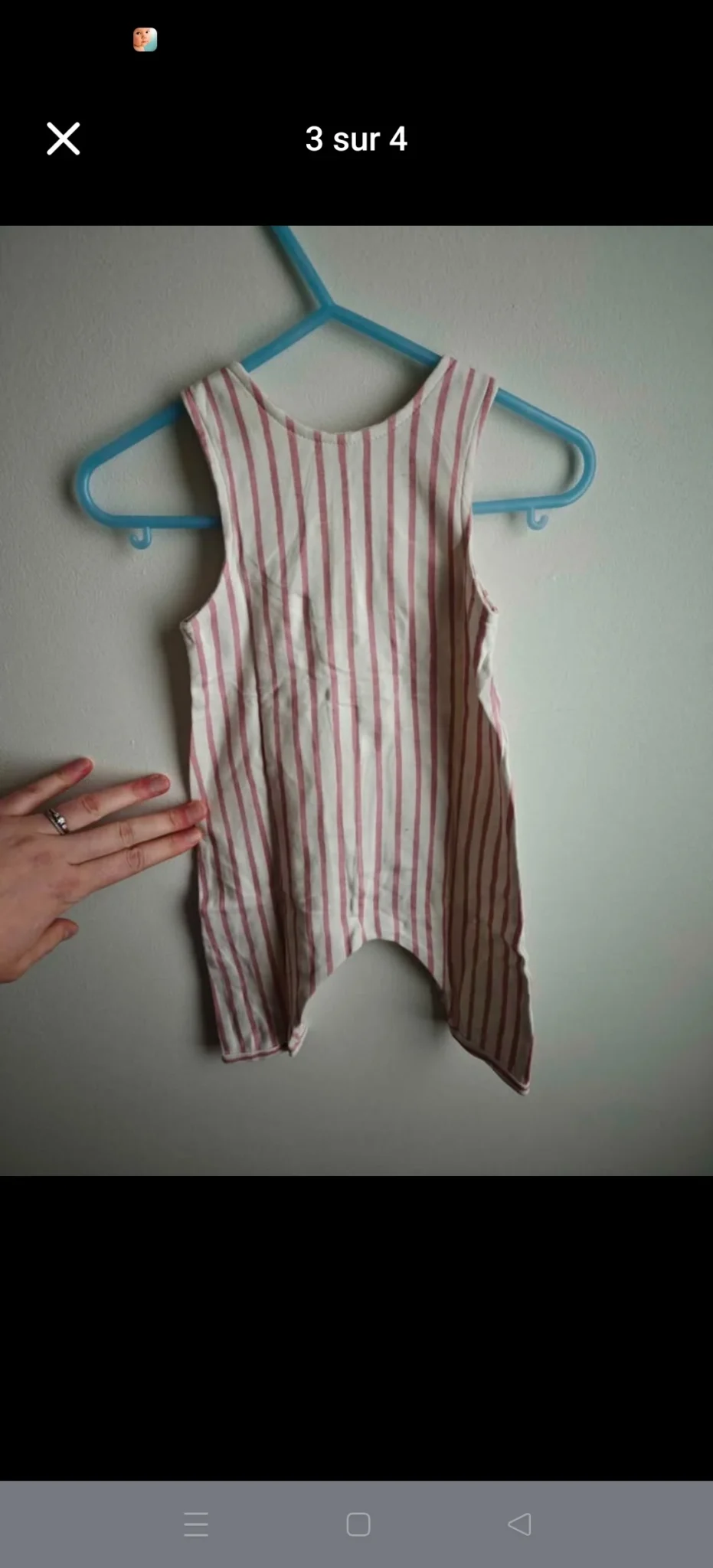 Image for Pehr one-piece, 0–3 months