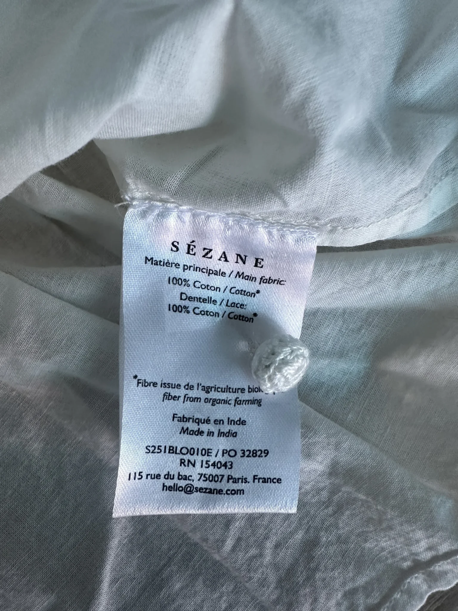 Image for Sézane Charlina Blouse 2