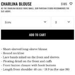 Thumbnail for Sézane Charlina Blouse 2