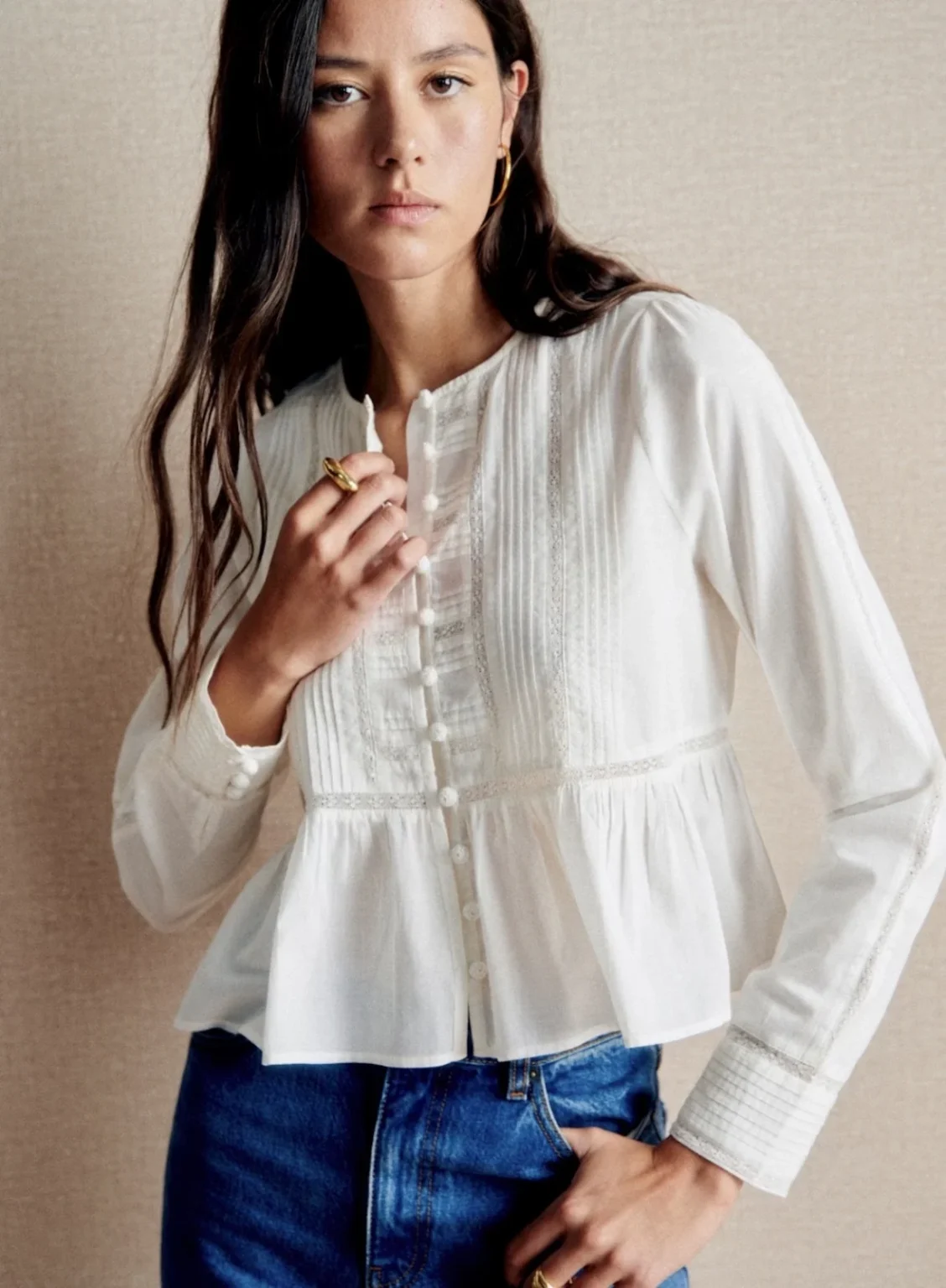 Image for Sézane Charlina Blouse 2