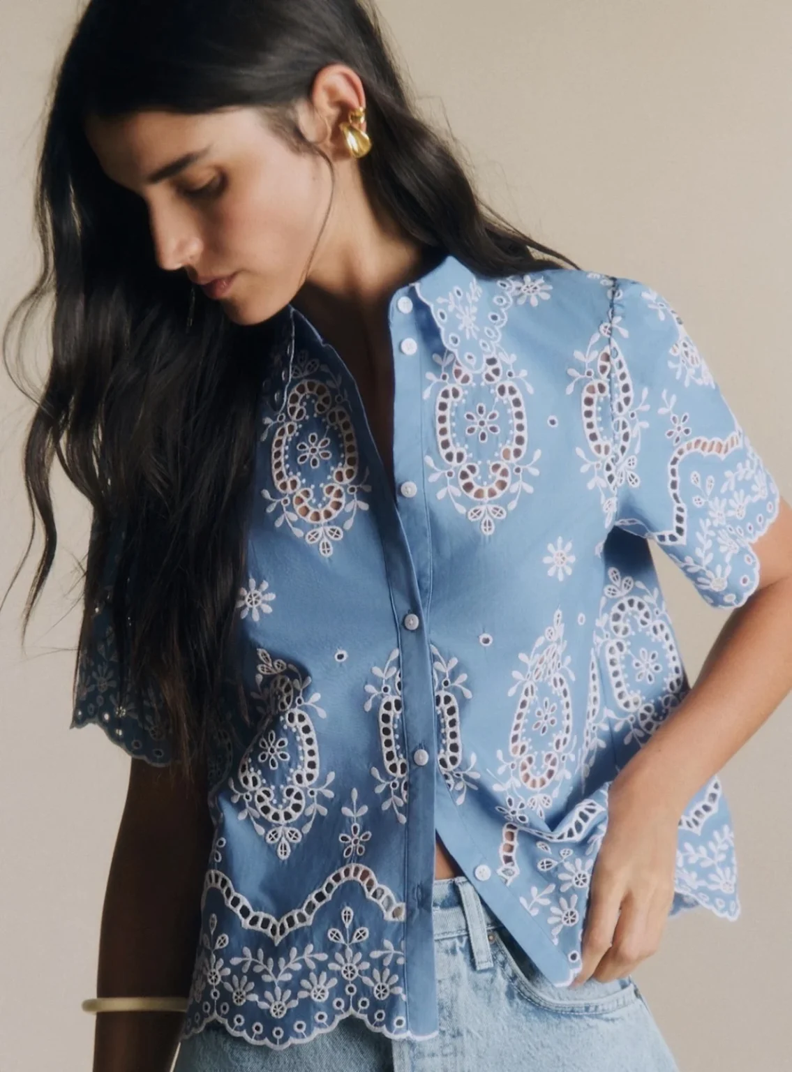 Image for Sézane Elvira Blouse 2