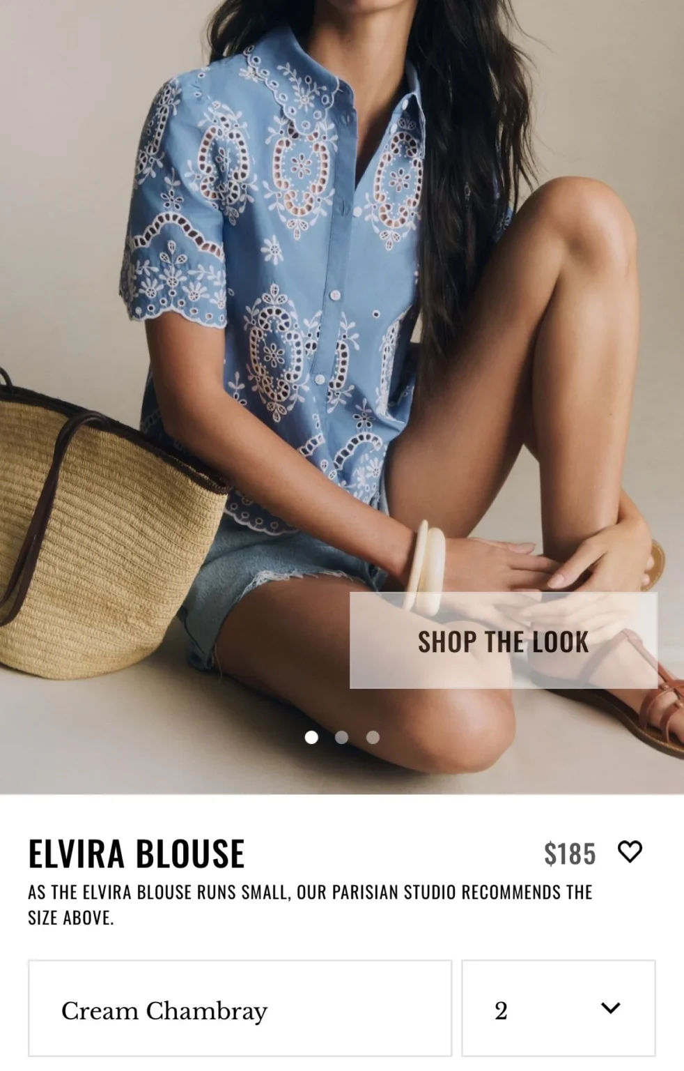 Image for Sézane Elvira Blouse 2