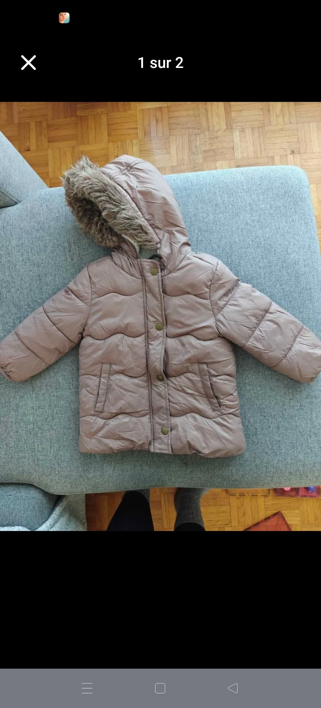 Manteau hiver 2 ans fille Old navy seconde main