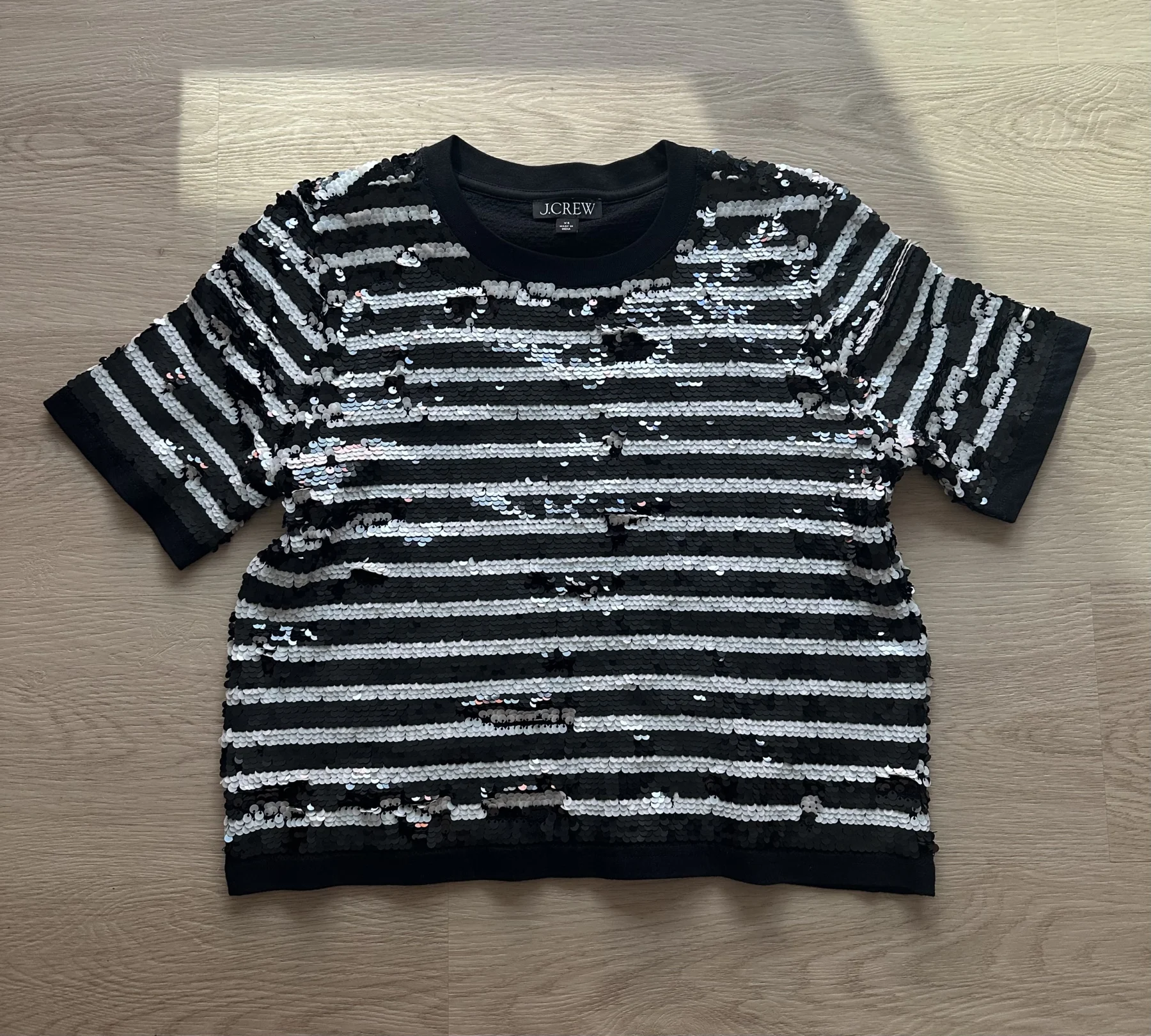 J Crew Sequin Top XS JCrew seconde main