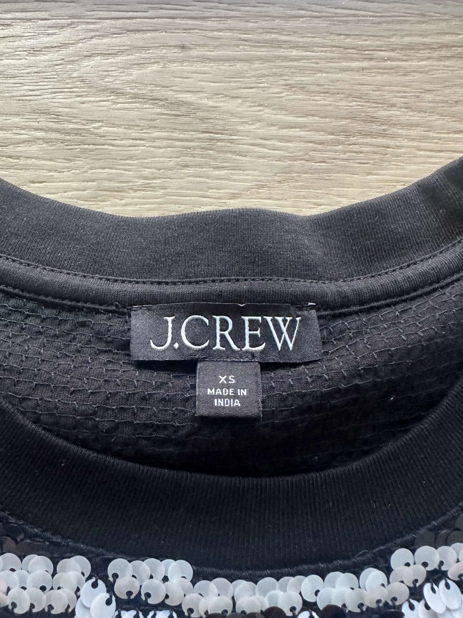 Image for J.Crew Sequin Top XS