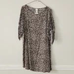 Featured thumbnail for Floral dress with ruffled sleeves
