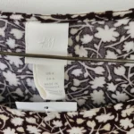 Thumbnail for Floral dress with ruffled sleeves