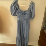 Thumbnail for Blue midi dress – Abercrombie