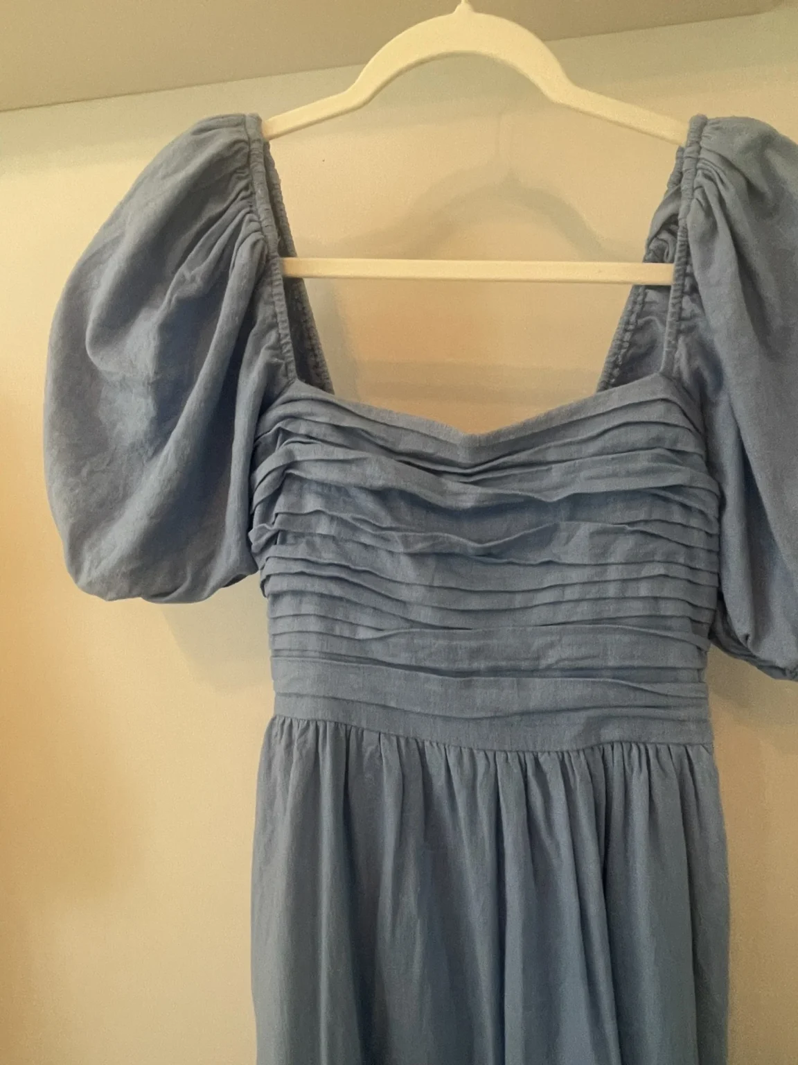 Image for Blue midi dress – Abercrombie