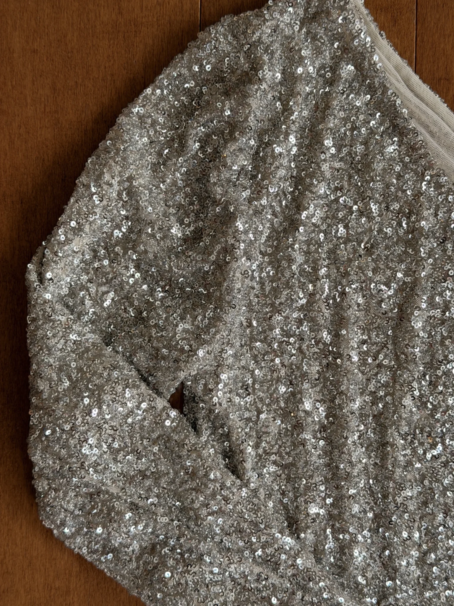 Featured image for Sequinned top