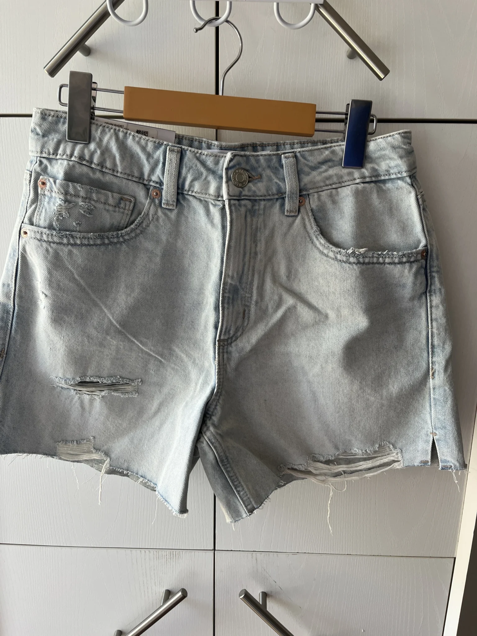 Featured image for Garage denim shorts, brand new with label