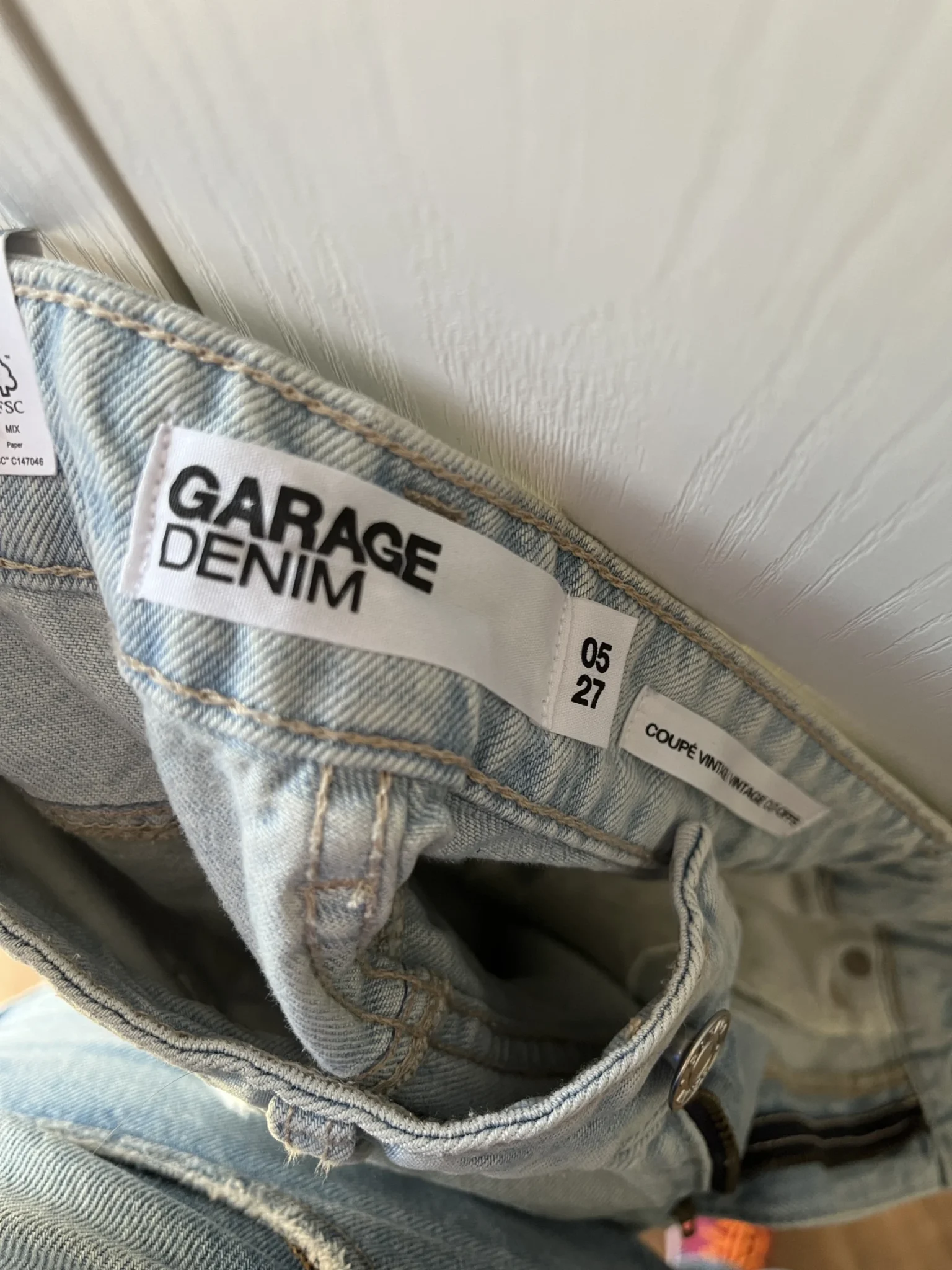 Image for Garage denim shorts, brand new with label