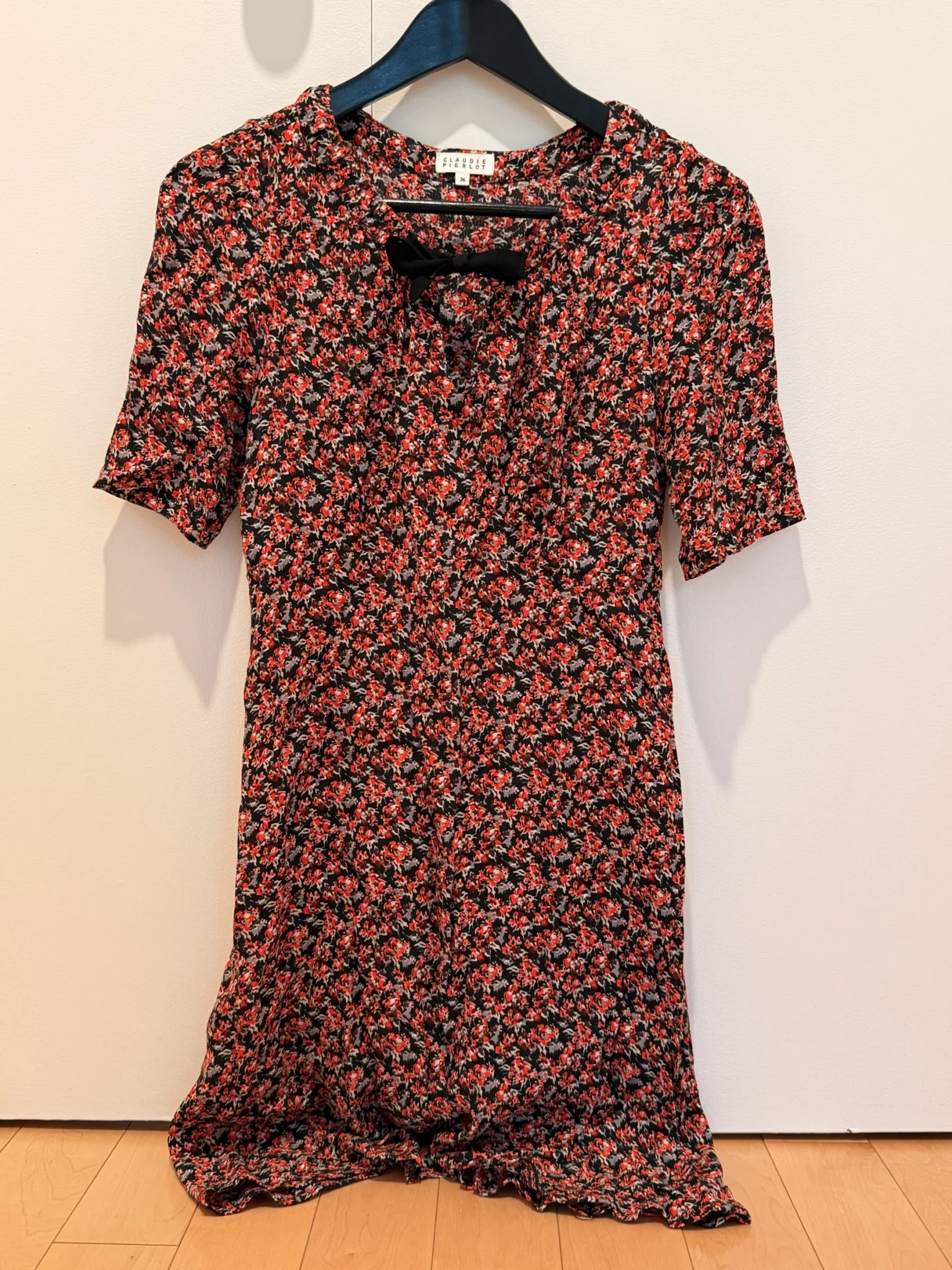 Featured image for Claudie Pierlot floral dress – Size 36