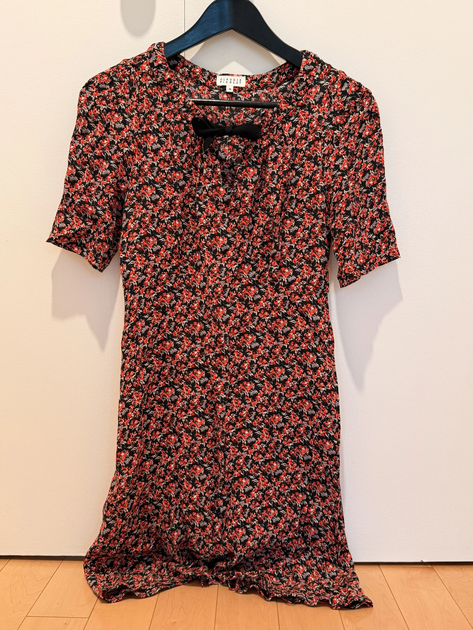 Robe fleurie Claudie Pierlot - Taille 36 Claudie Pierlot seconde main