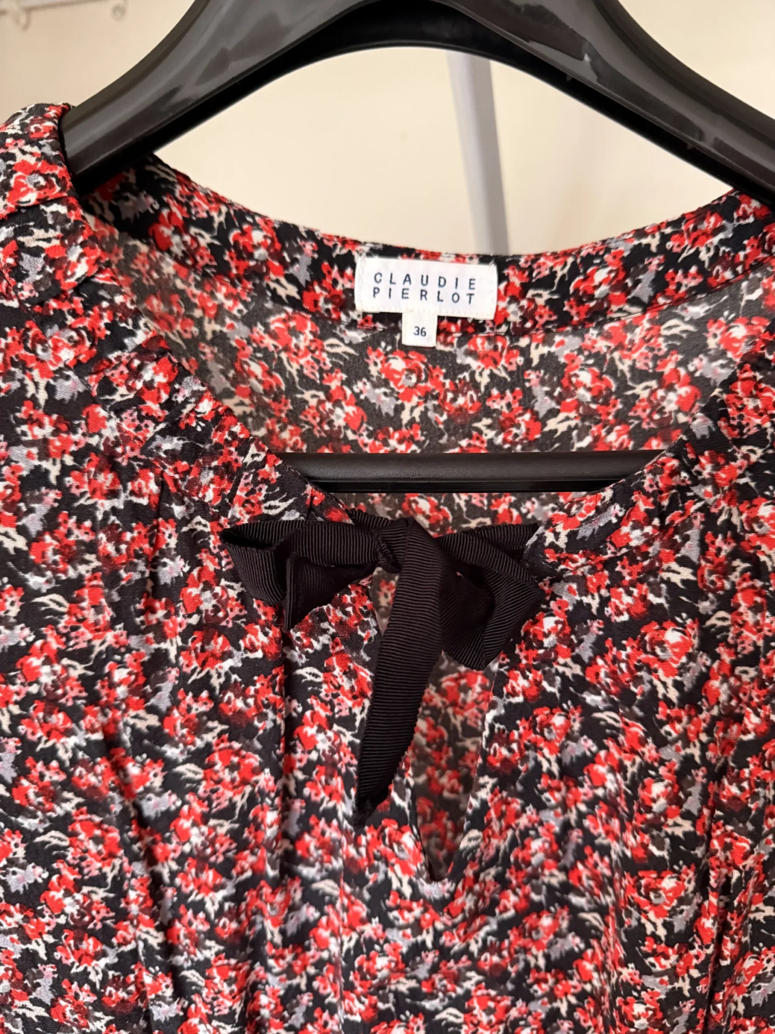 Image for Claudie Pierlot floral dress – Size 36