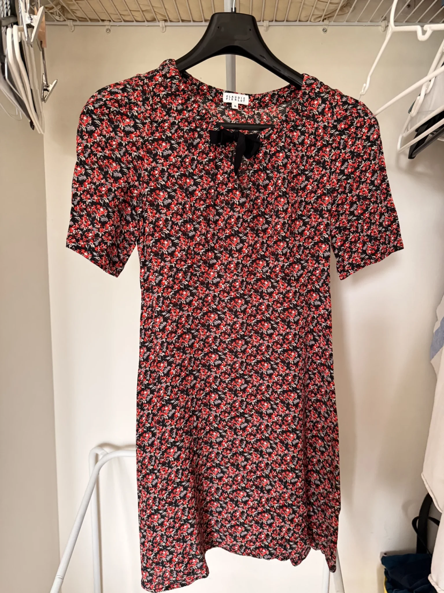 Image for Claudie Pierlot floral dress – Size 36
