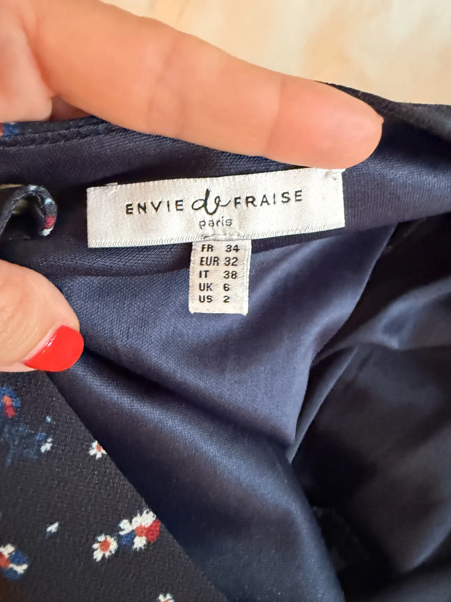 Image for Robe de grossesse Envie de fraise - Taille 34 / US 2