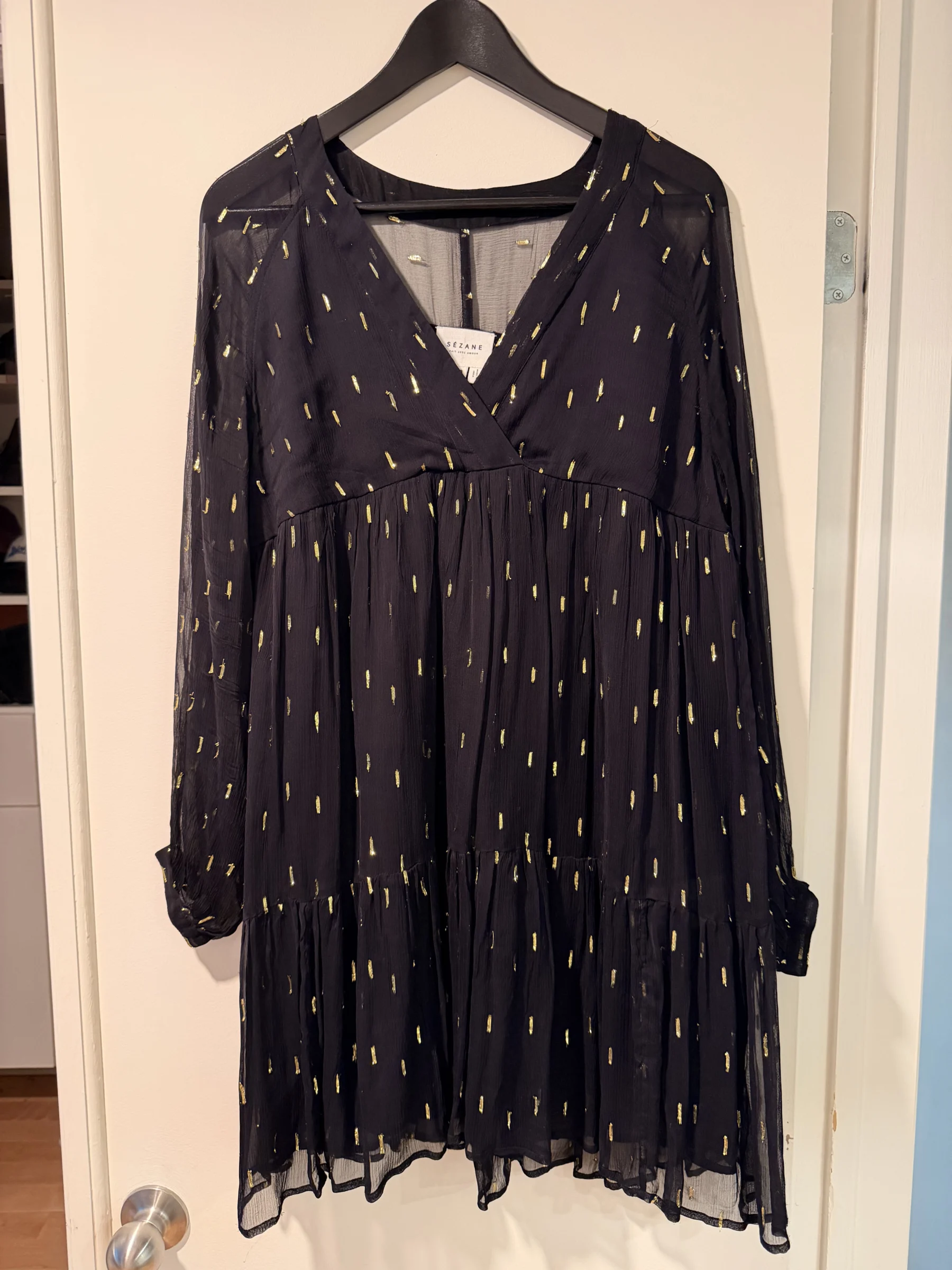 Petite robe noire Sézane - Taille 36 Sézane seconde main