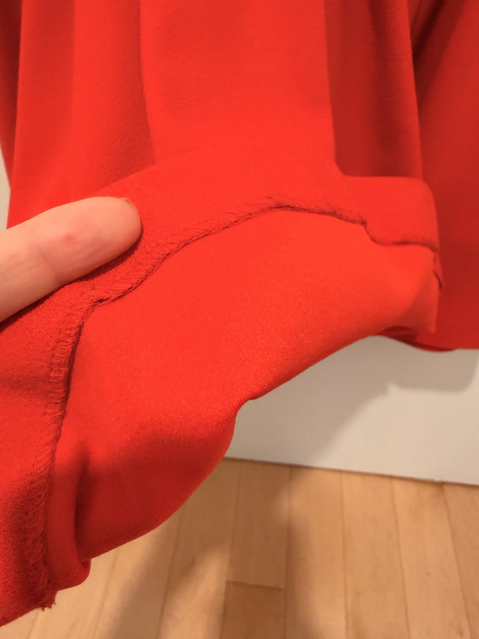 Image for H&M coral circle skirt – Size 36
