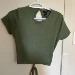 Featured thumbnail for Open-back crop top