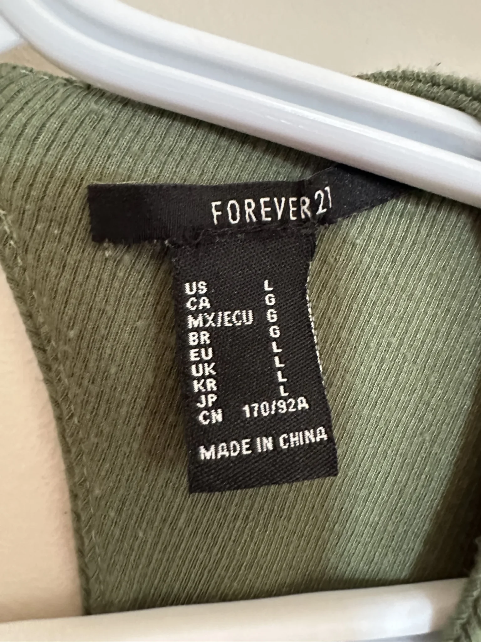 Image for Open-back crop top