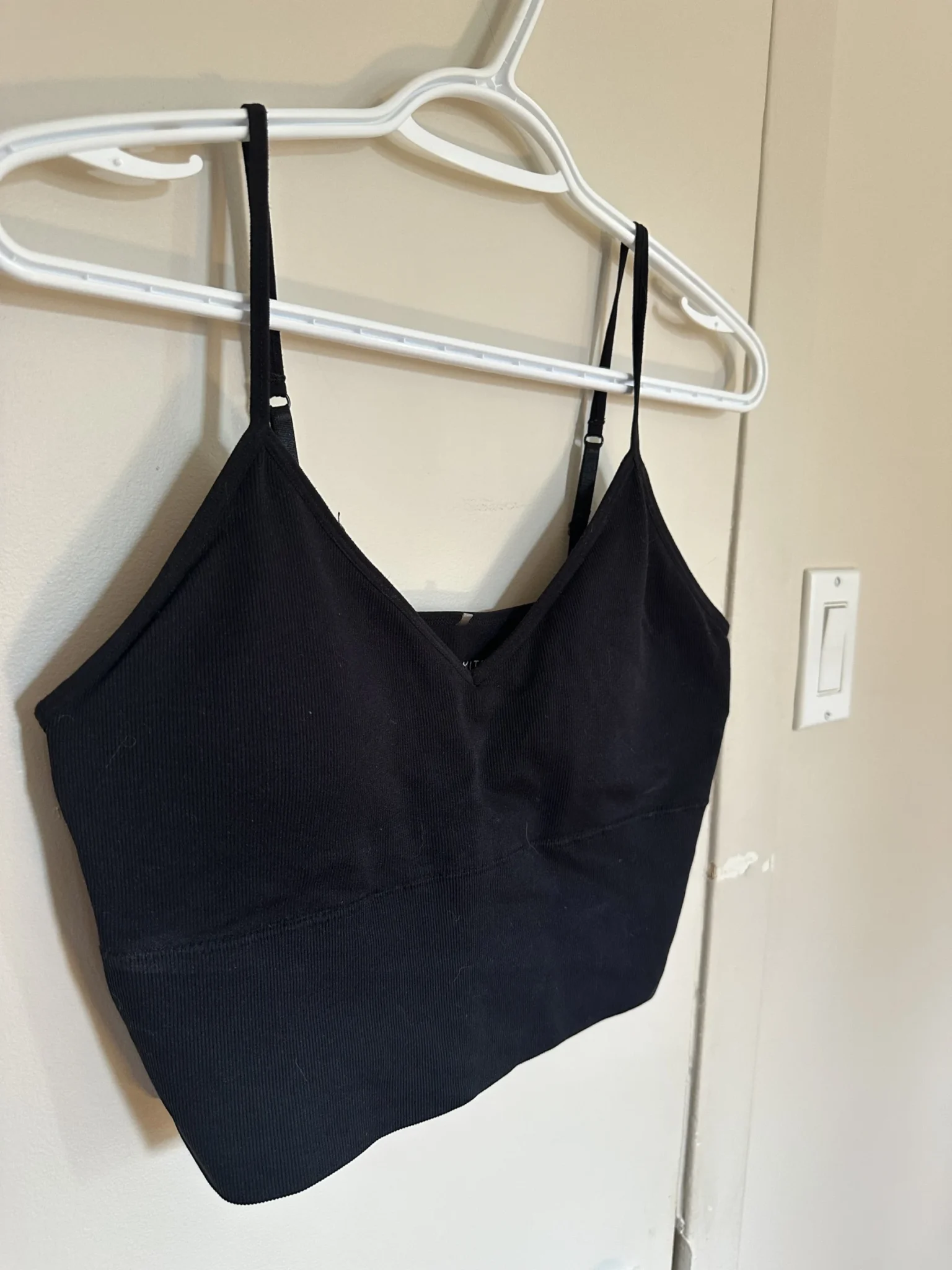 Image for Bustier-style crop top