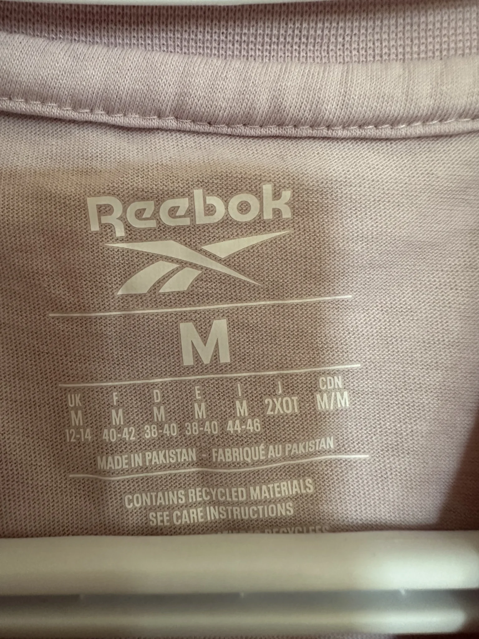 Image for T-shirt de sport crop Reebok