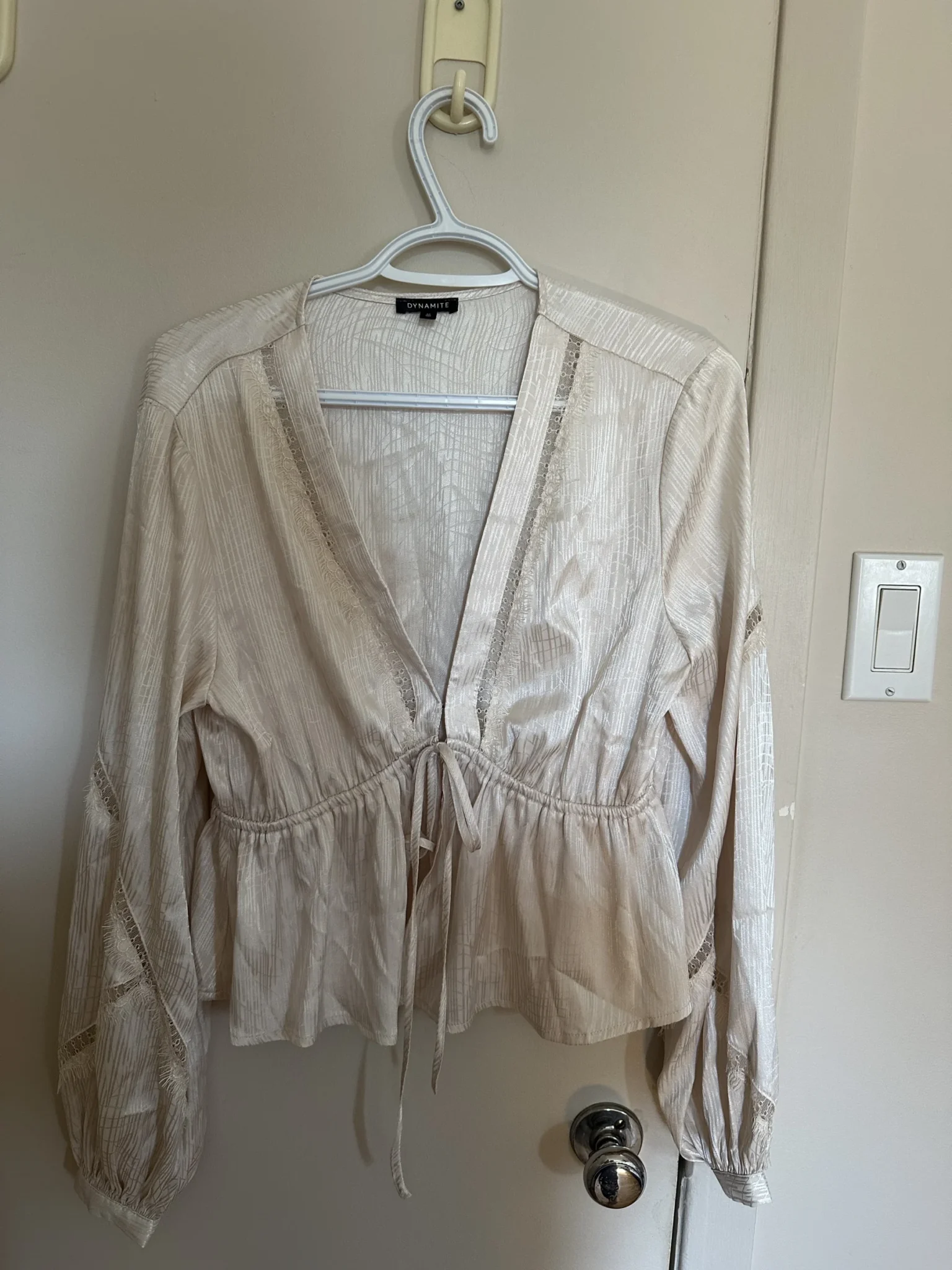 Featured image for Blouse en satin