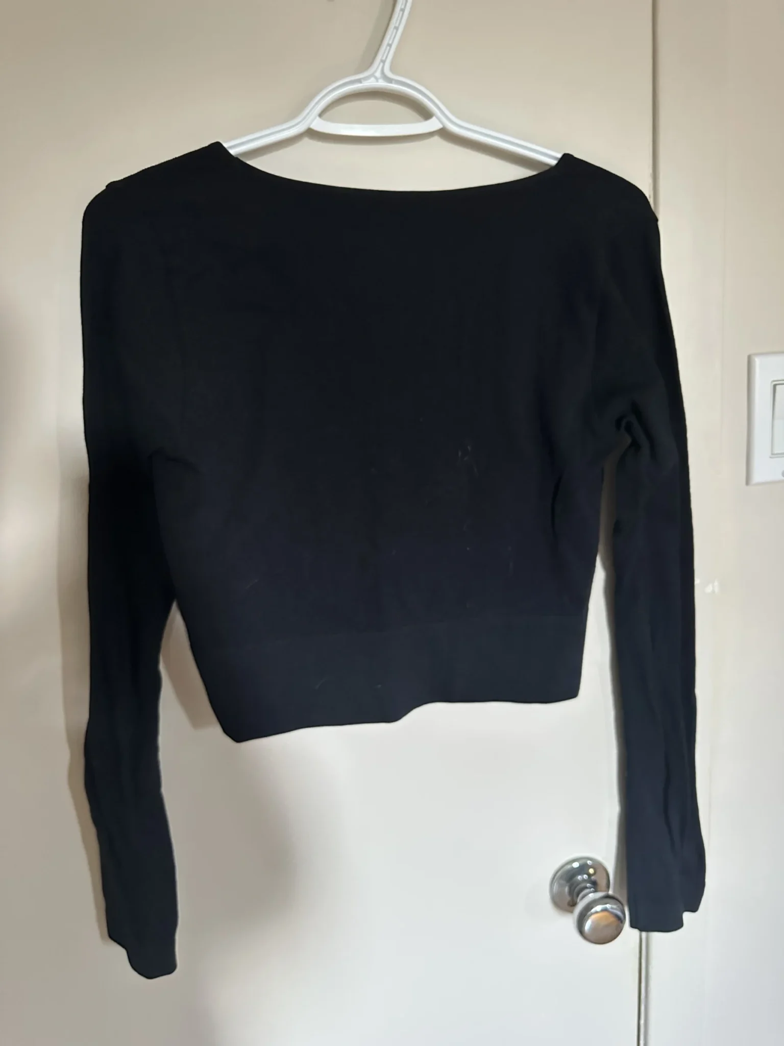 Image for Fitted jumper with a V-neck