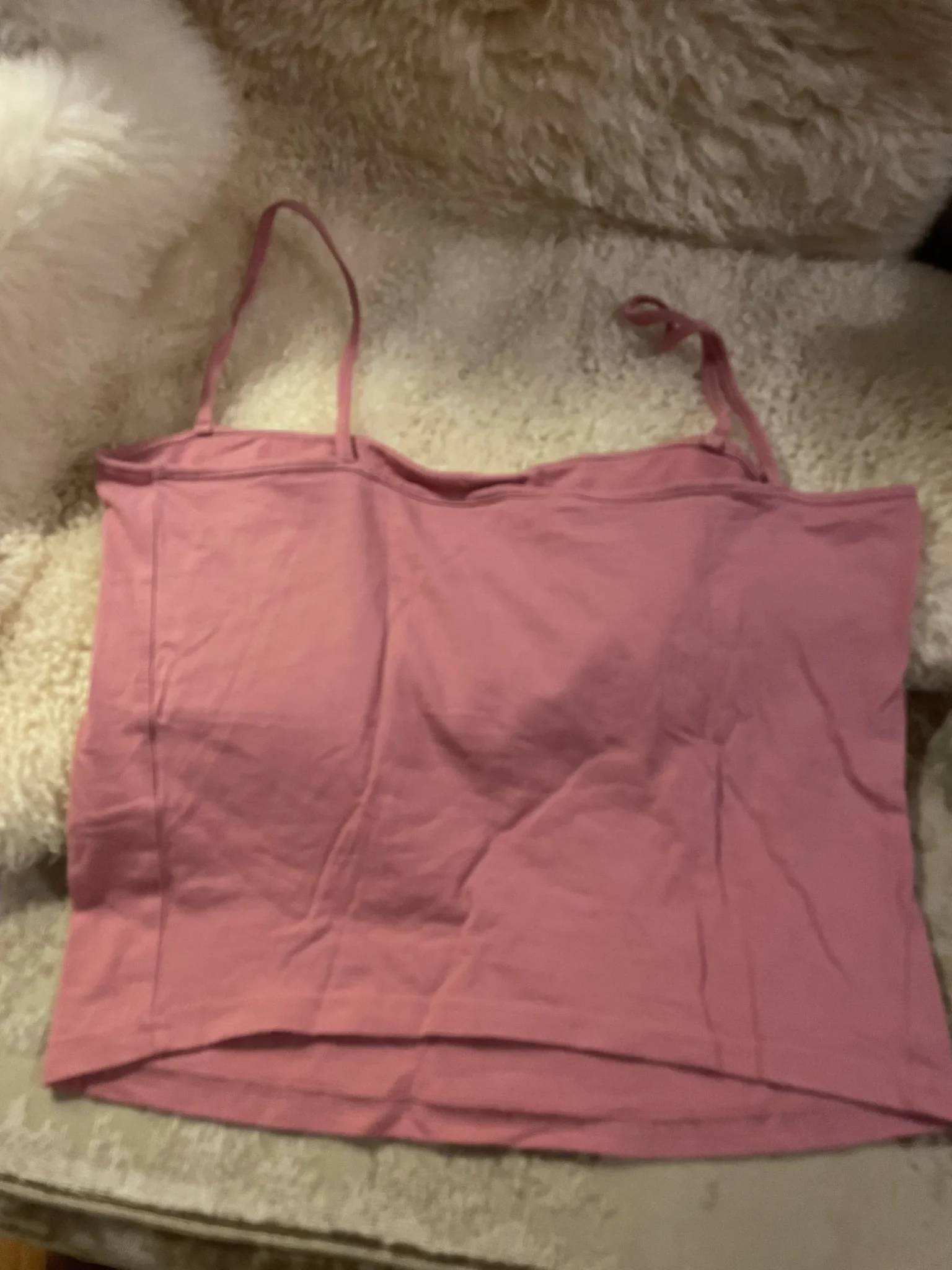 Image for Camisole h et m à bretelles spaghettis médium