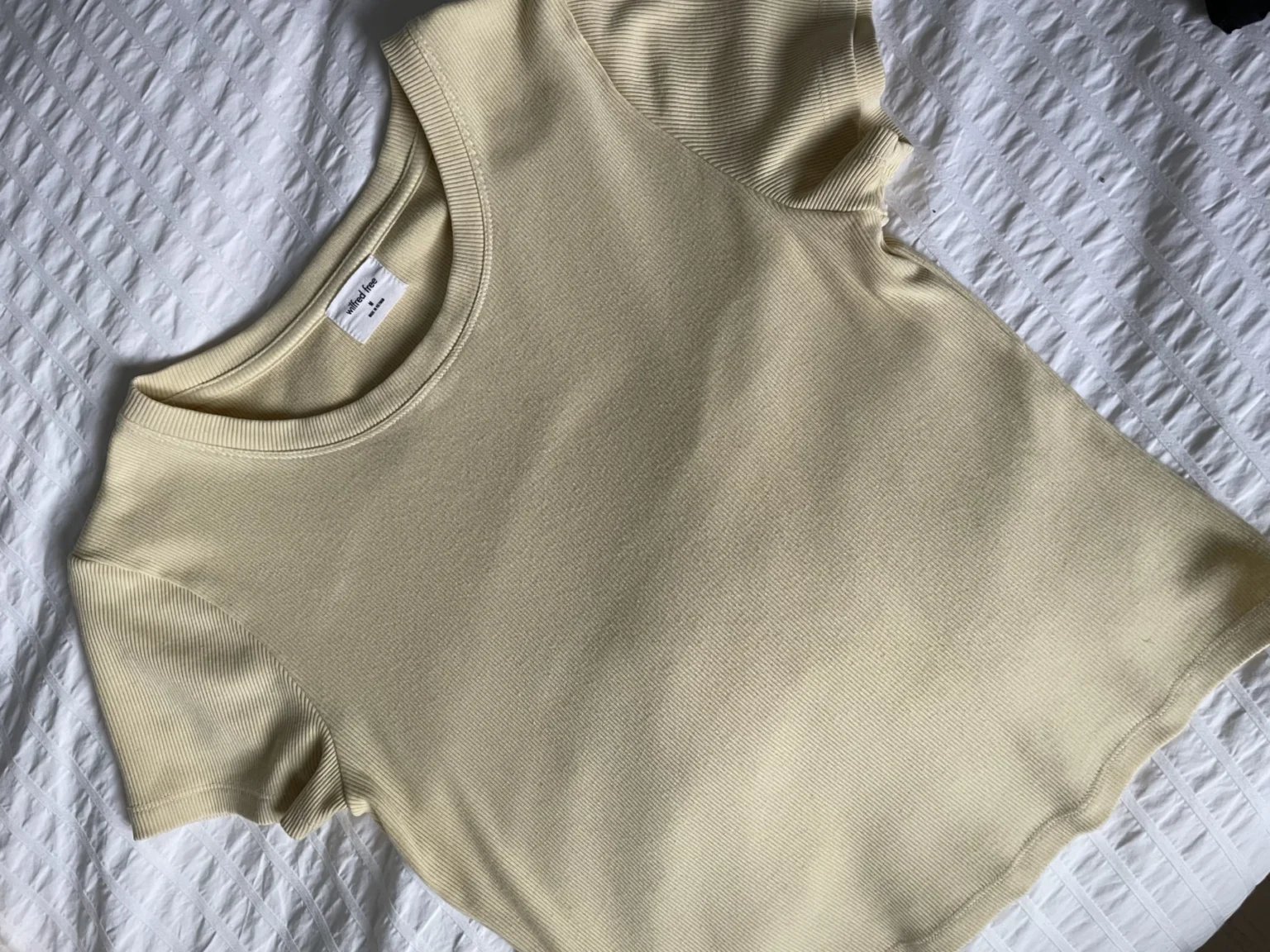 Image for Butter yellow T-shirt