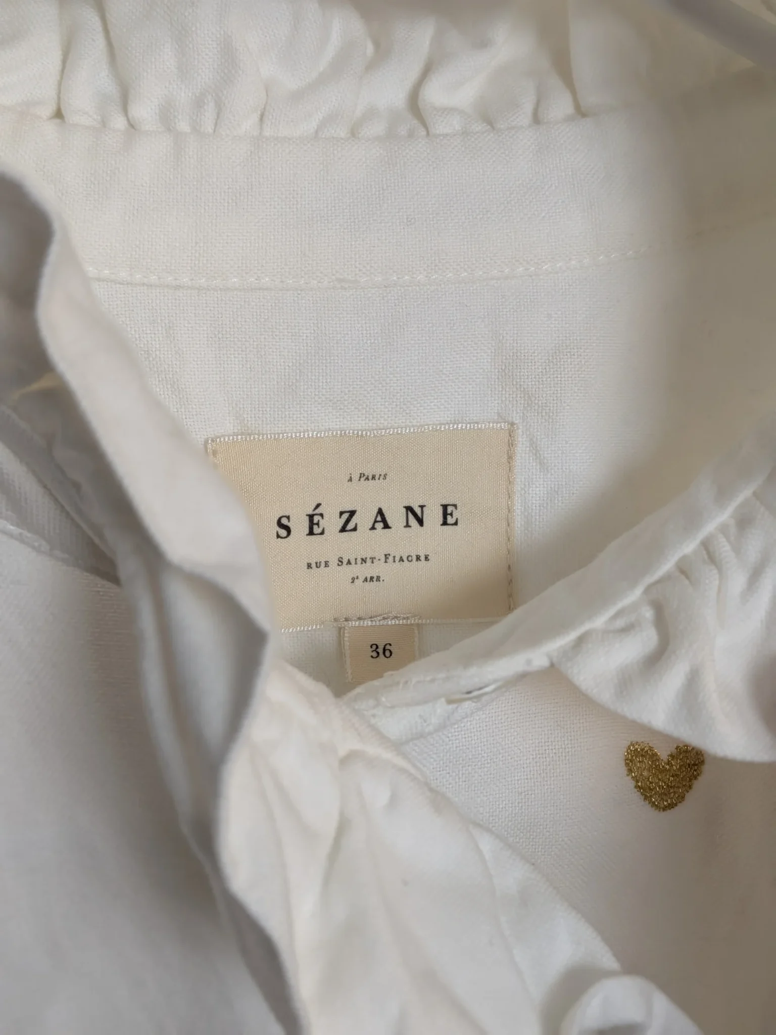 Image for 🤍 Brand-new Sézanne blouse