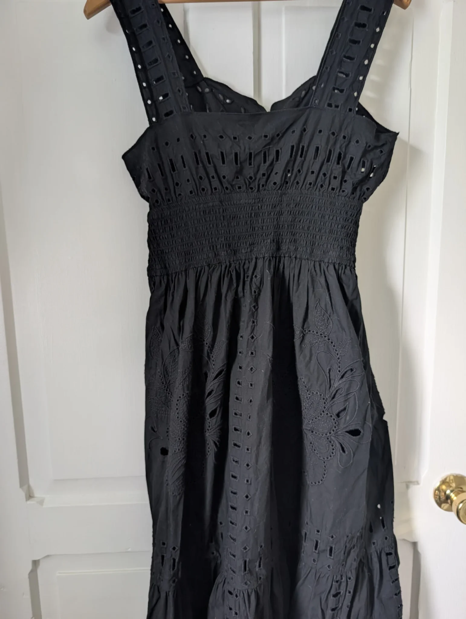 Image for Rails medium-length black dress