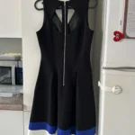 Thumbnail for H&M dress, size 36, black, blue and white
