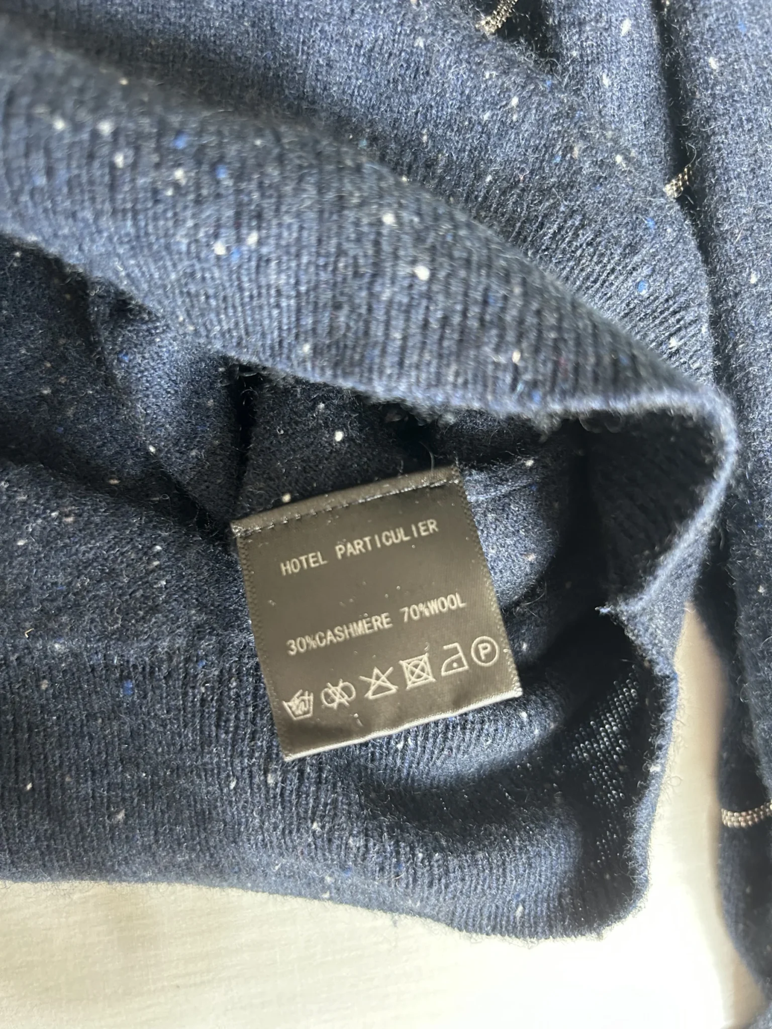 Image for Hôtel Particulier jumper, 70% wool and 30% cashmere