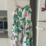 Thumbnail for Colourful Naf Naf dress, size 36, with a bow at the back