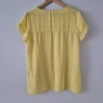 Thumbnail for Short-sleeved top / dark yellow