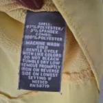Thumbnail for Short-sleeved top / dark yellow