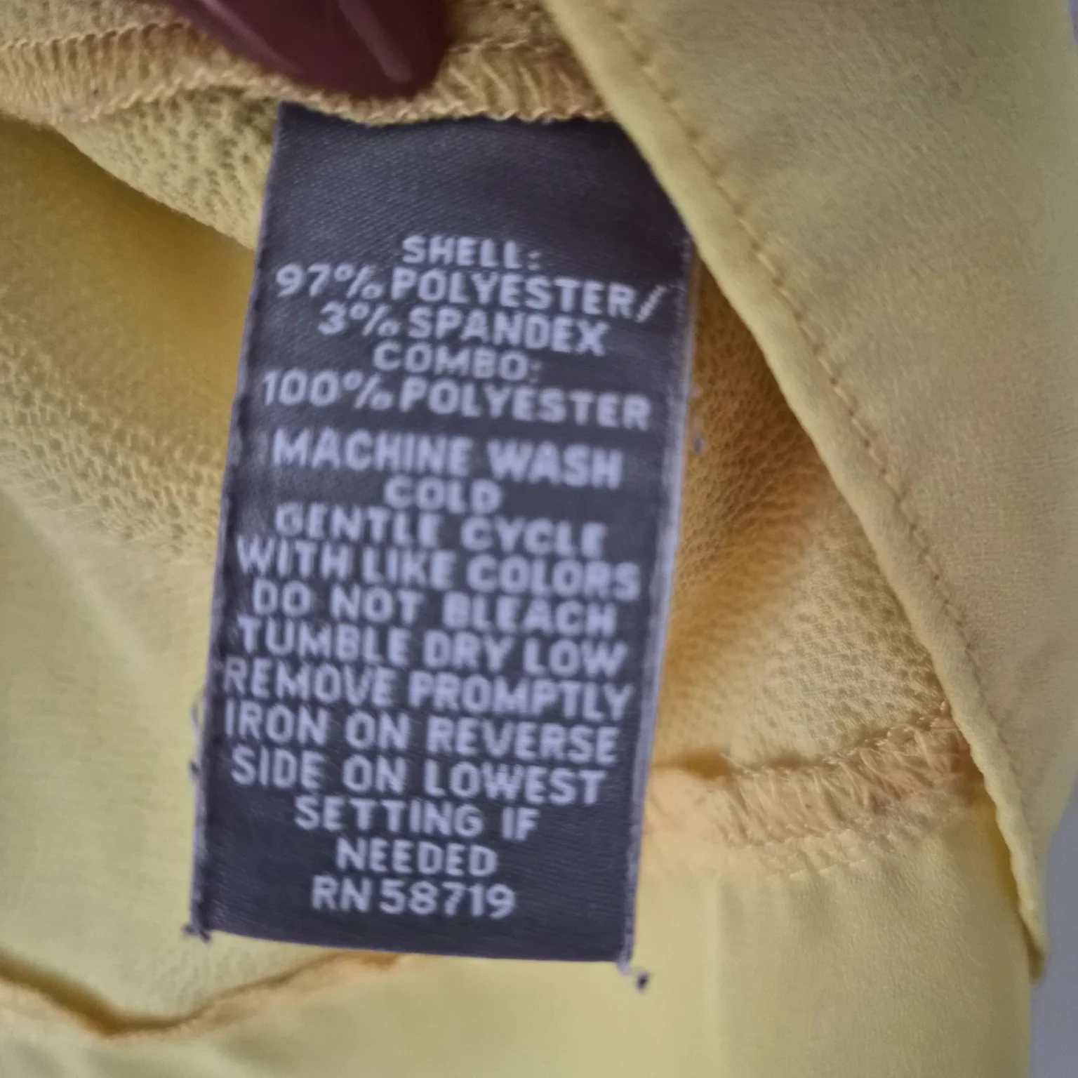 Image for Short-sleeved top / dark yellow