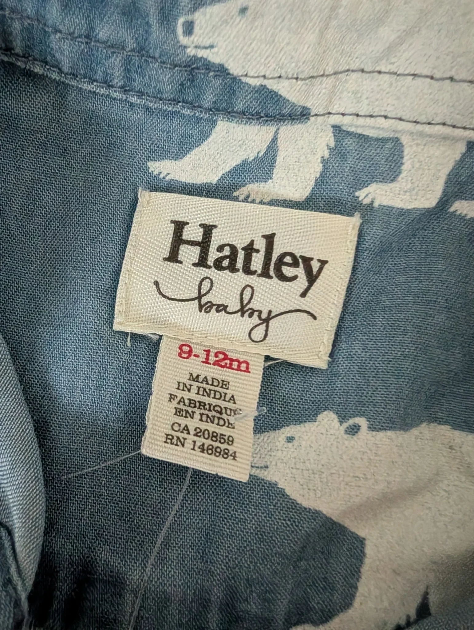 Image for Hatley Shirt, 9–12 months
