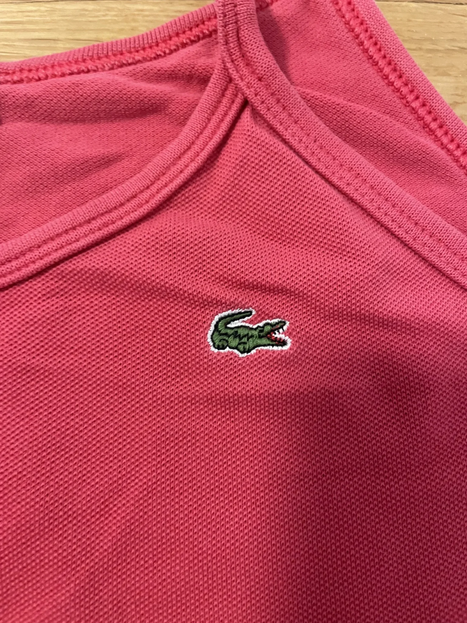 Image for Lacoste pink camisole