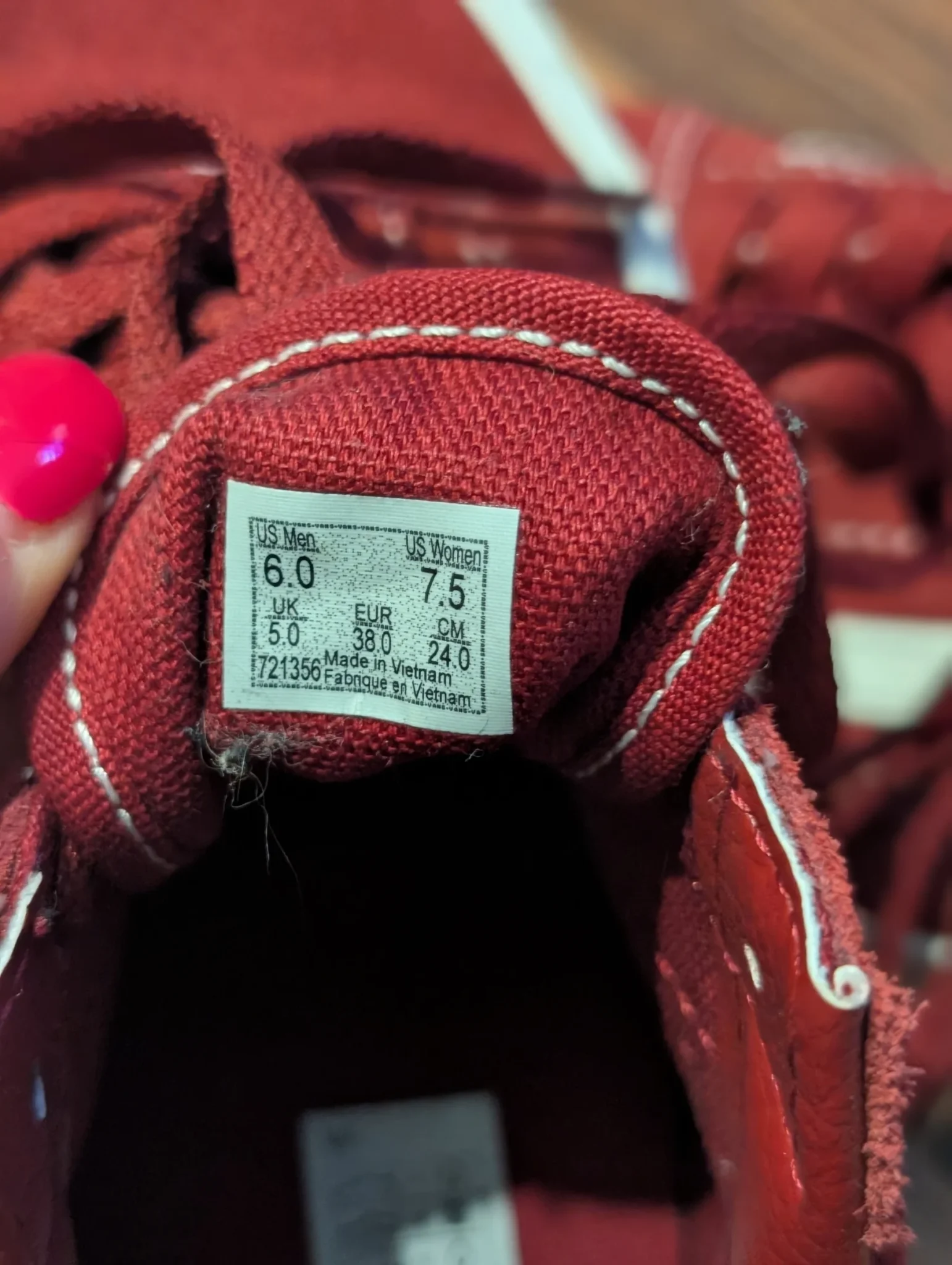 Image for Souliers vans