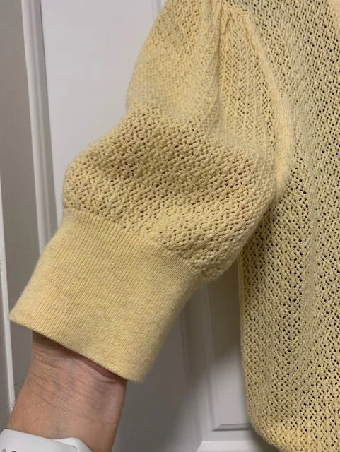 Image for Openwork-knit cardigan