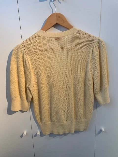 Image for Openwork-knit cardigan
