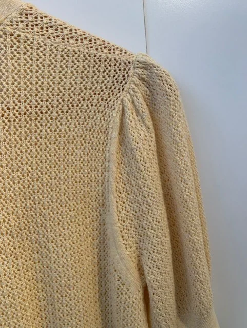 Image for Openwork-knit cardigan
